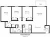 3 Bedroom Floor Plan